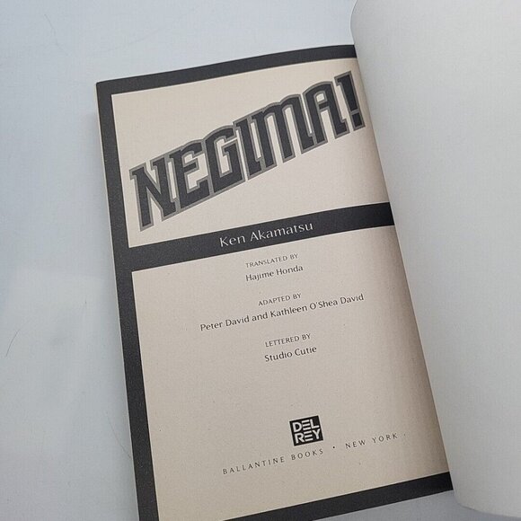 Nagima Magister Negi Magi 1 Mature 16+ Manga Anime Graphic Novel Comic Book - Picture 3 of 3